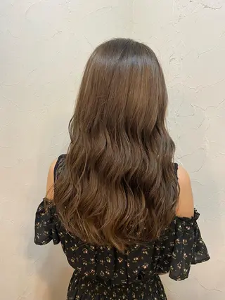 ロング カラー 🍇おぐら めぐみ🍇のヘアスタイル