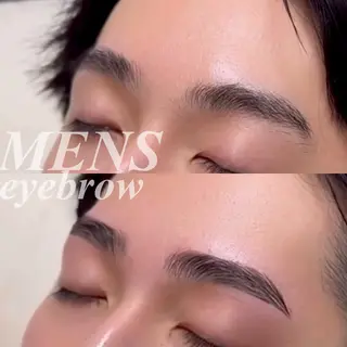 メンズ アイブロウ まつ毛・眉/ 練習＆モニター専用のマツエク・マツパデザイン