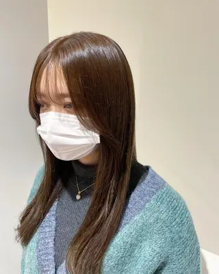 ロング カラー ‎manami 💞🩰のヘアスタイル