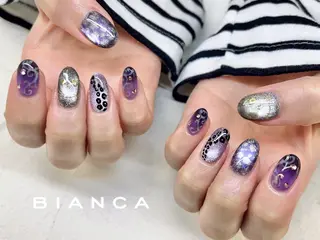 ネイル ネイルサロンビアンカ 大宮店長 モリサワのネイルデザイン