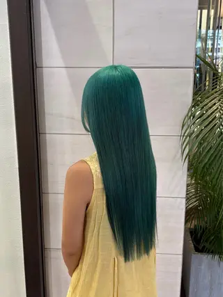 ロング カラー ハイトーン/ブリーチ /hikaruのヘアスタイル