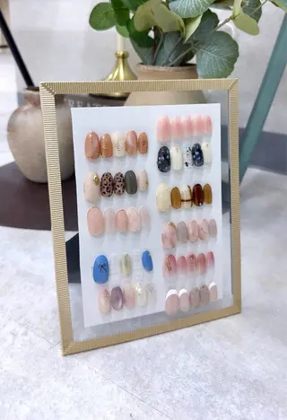 ネイル 五百路 蛍来のネイルデザイン