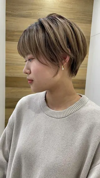 ショート gisele所属・小山 一之のヘアスタイル