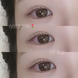 マツエク・マツパ Emi🎧/束感 パーマ/パリジェンヌのマツエク・マツパデザイン