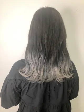 セミロング メンズ レイヤー ウルフ 弓木啓輔のヘアスタイル