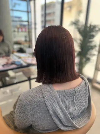 セミロング Rinka🌷🩶 グレージュカラー🫧のマツエク・マツパデザイン