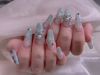ネイル 長さだし専門店 M2　rikaのネイルデザイン