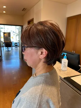 ショート u.hair滝の水店所属・安藤 真衣香のヘアスタイル