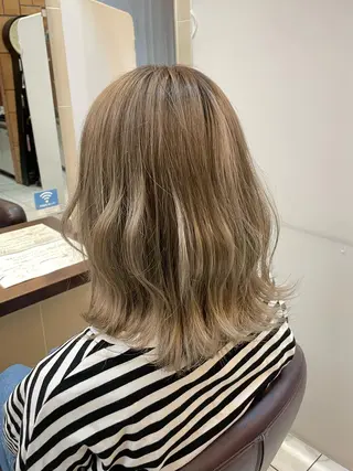 ミディアム 新籾 尚哉のヘアスタイル