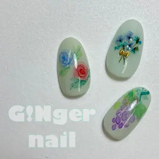 ネイル GINGER NAIL所属・代々木 GINGERNAILのネイルデザイン