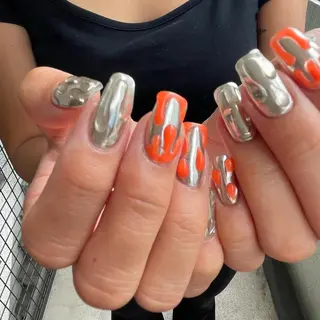 ネイル 8113 海外/y2k/韓国のネイルデザイン