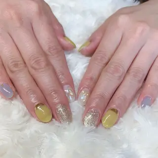 カラー ネイル Cozy_ ilumのネイルデザイン