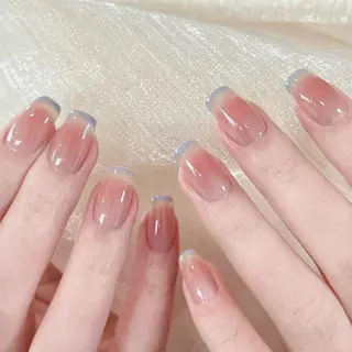 ネイル H3 Nail Tsuki🦋💙のネイルデザイン