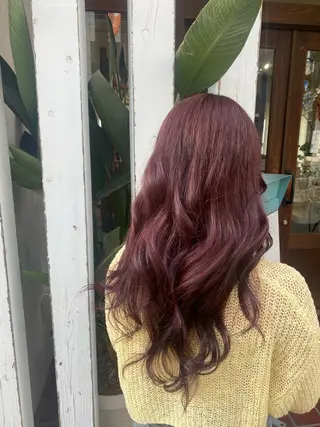 ロング 🩶西 雪乃/透明感 くすみカラー🫧のヘアスタイル