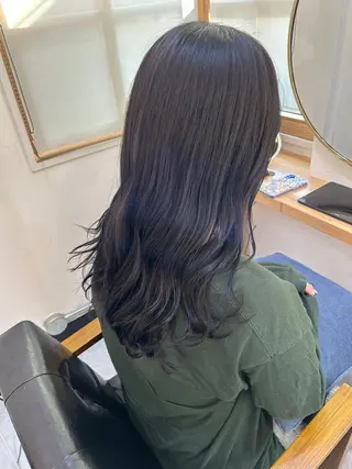 セミロング カラー CARICIA 白木 由里加/新栄のヘアスタイル