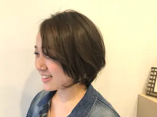 ショート カラー ヘアアレンジ GO TODAY SHAiRE SALON所属・透明感カラー🤎 ゆりのヘアスタイル