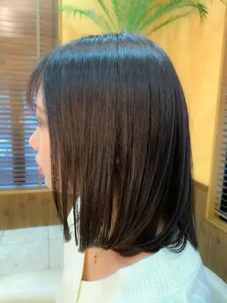 ミディアム 縮毛矯正/髪質改善 飯田公祐のヘアスタイル