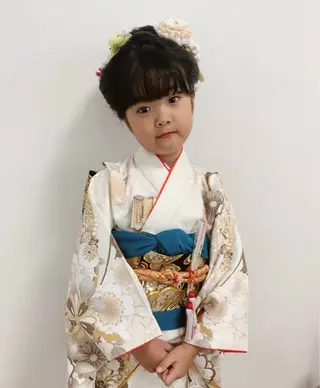 キッズ 竹村 恵功代のヘアスタイル