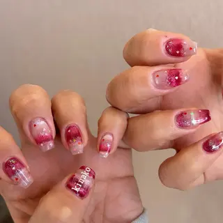 ネイル 直方市ネイルサロン minuitのネイルデザイン