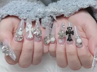 ネイル HANA 長さだしのネイルデザイン