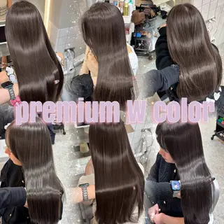 ロング カラー 髪質改善サロン Sea shinjuku 新宿南口【シー　シンジュク】所属・髪質改善/韓国ヘア レイヤー/新宿/ロミのヘアスタイル