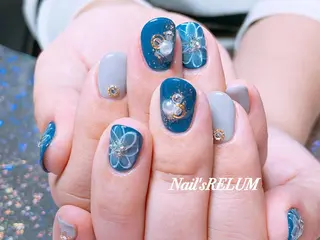 ネイル THECOLORS所属・近貞 莉奈のネイルデザイン