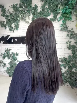 カラー 梅田/透明感カラー/ ストレート/mariのヘアスタイル