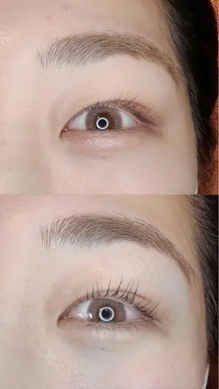 マツエク・マツパ 髪質改善／透明感 NAKAIEのヘアスタイル