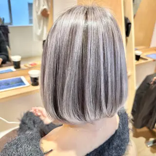 ミディアム 🌈神バズり 100%色🌈のヘアスタイル