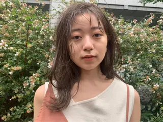 ロング カラー パーマ ヘアアレンジ akari ♡のヘアスタイル