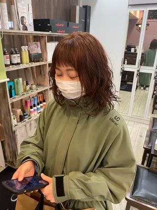 ショート ウルフ/レイヤー /髪質改善　ナユタのヘアスタイル