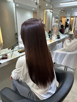 ロング カラー 銀座/ヘアセット シマムラ ミホのヘアスタイル