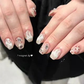 ミディアム 星 みづきのネイルデザイン