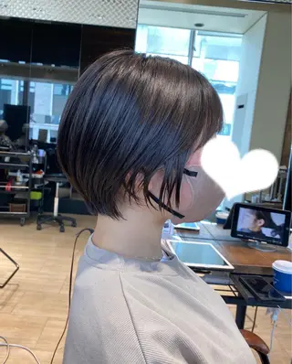 ショート 赤羽今日子/レイヤー /盛れる顔まわりのヘアスタイル