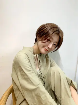 ショート 新宿/髪質改善 /透け感/Sotaのヘアスタイル