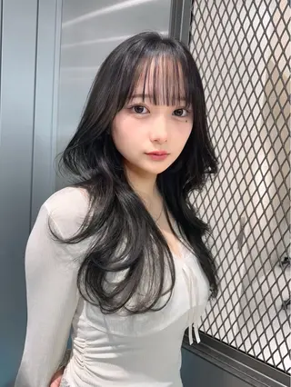 ロング Lond mare レイヤーカット/韓国のヘアスタイル