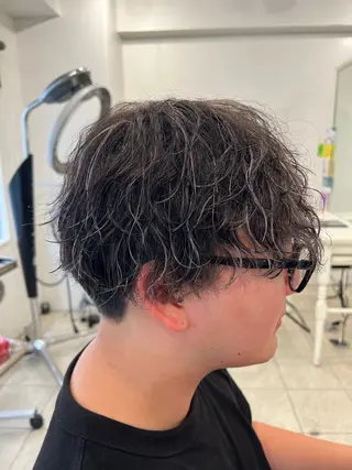 カラー パーマ メンズ 🫧うる艶ヘアー🫧 Yukaのヘアスタイル