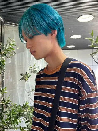 ショート カラー 💖デザインカラー/ タダ ハナカ💖のヘアスタイル