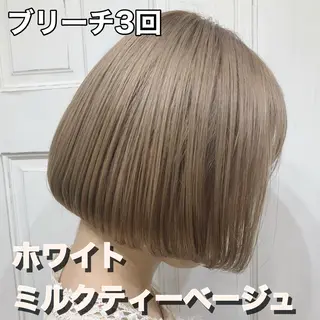 ショート カラー Soleria /ソレリア所属・Soleria 田中慎一のヘアスタイル