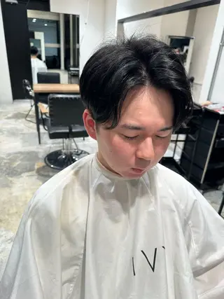メンズ fullbloom所属・さかもと りくのヘアスタイル