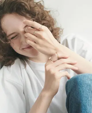 ミディアム カラー メンズ特化 パーマ/オザワのヘアスタイル