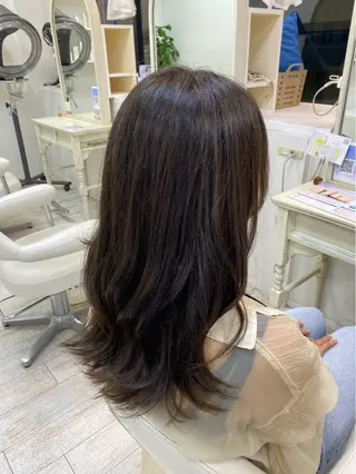 ロング 村木 優太のヘアスタイル