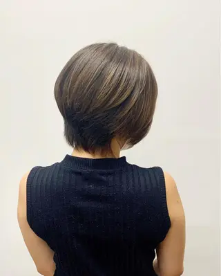 ショート カラー KAH所属・Koichi Satoのヘアスタイル