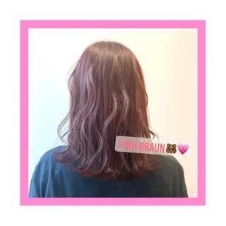 ミディアム 棚橋 光海のヘアスタイル