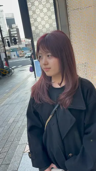 セミロング 『ハイトーン特化』✨ 音喜多優也のヘアスタイル