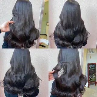 セミロング カラー SALOWIN 新宿三丁目EAST所属・韓国レイヤー🇰🇷 layercut✂️のヘアスタイル