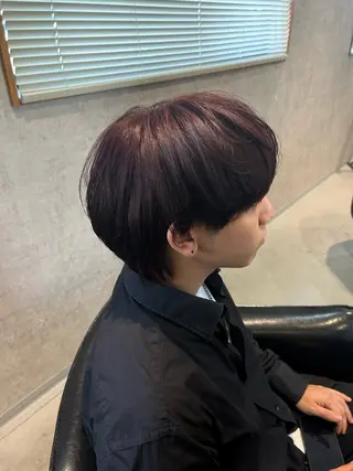 カラー メンズ suri-ru hair【スリールヘアー】所属・FURUSAWA AOIのヘアスタイル