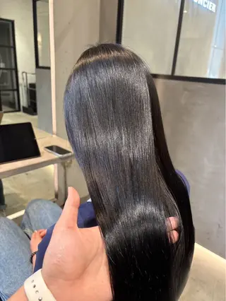 ロング カラー はなか こうすけのヘアスタイル