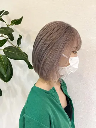 ショート カラー Stir Maison 大宮所属・ryuma/ボブ /透明感カラーのヘアスタイル