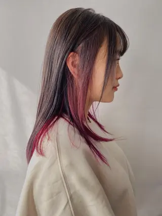 ミディアム カラー 🔆学生に人気🔆 AEQUITASのヘアスタイル